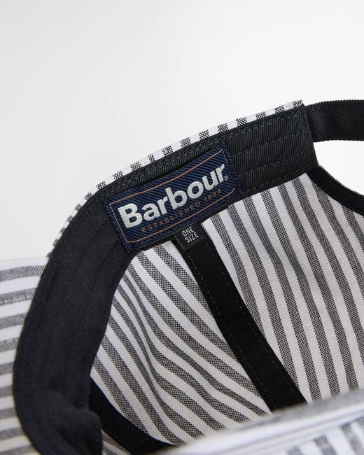 Barbour White Cresswell Cap for men