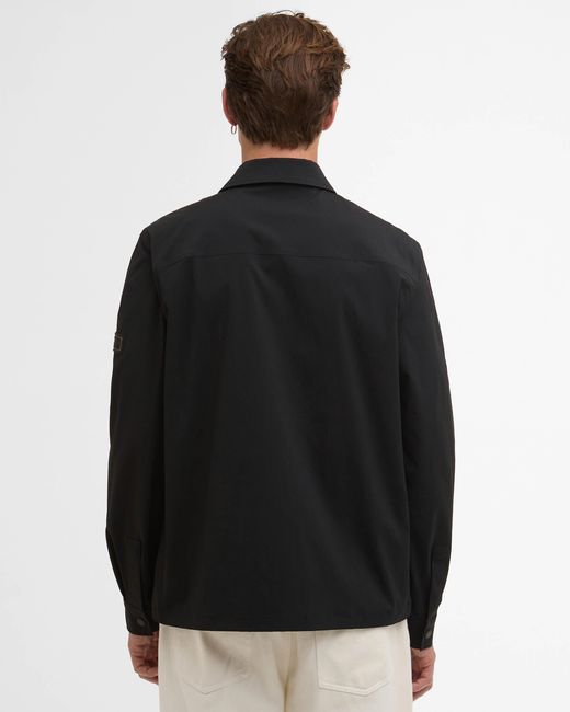 Barbour Black Tucson Overshirt for men
