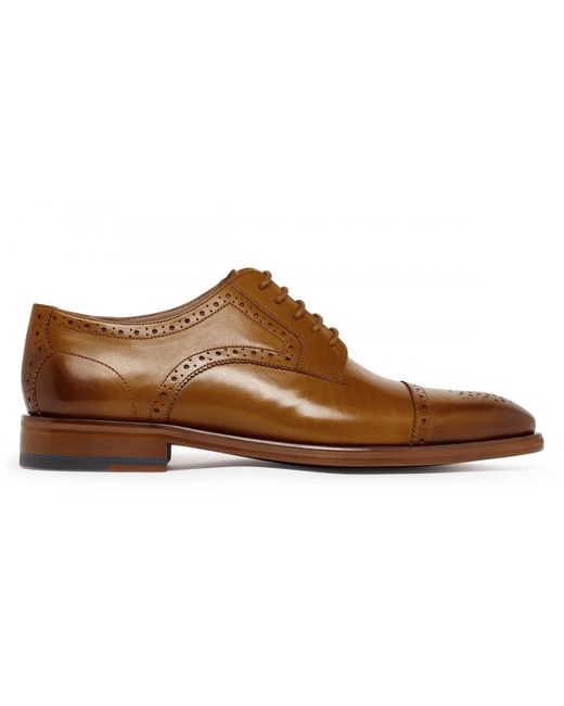 Oliver Sweeney Bridgford Hand Antiqued Leather Brogues in Brown for Men ...