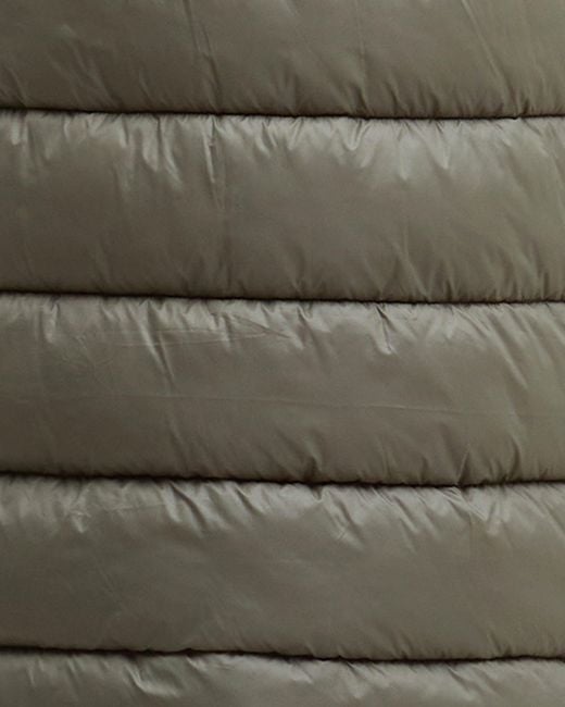 Barbour Gray Olivios Longline Puffer Jacket