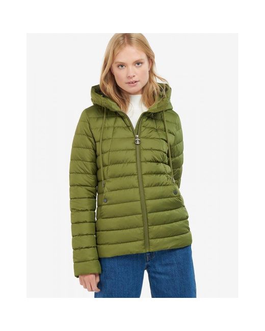 Barbour Coraline Quilted Jacket in Green | Lyst UK