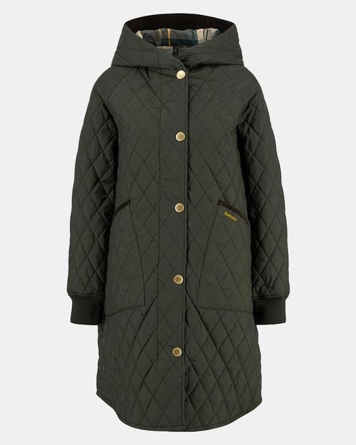 Barbour Gray Hilary Quilted Jacket