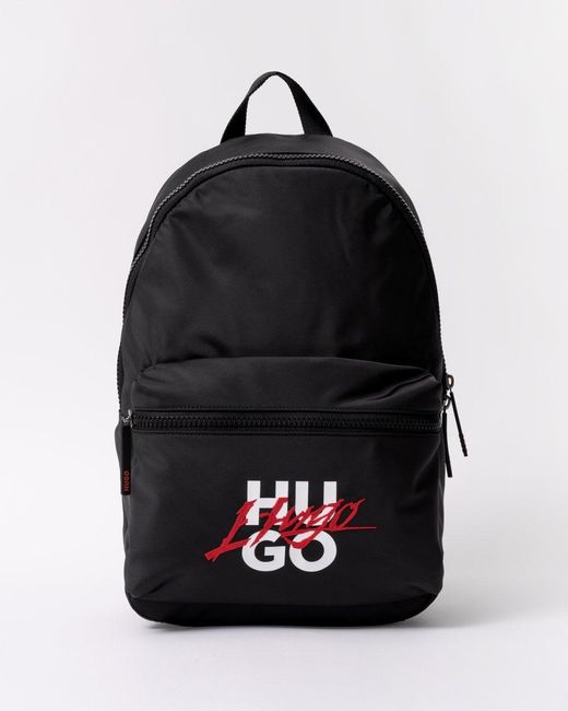 HUGO Black Handwritten 2.0 Backpack 001 for men