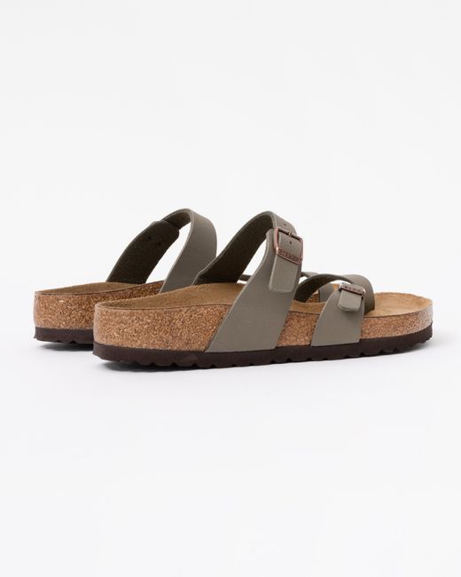 Birkenstock Brown Mayari Birko Flor Sandals