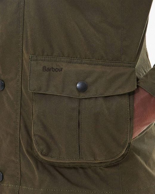 Barbour Green Corbridge Wax Jacket for men