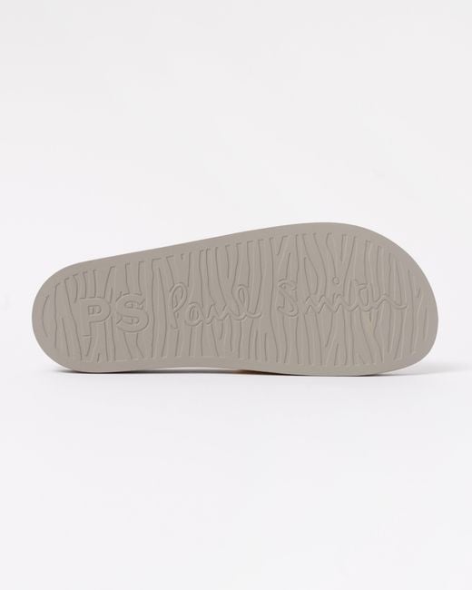 Paul Smith Yellow Zed Zebra Slides for men