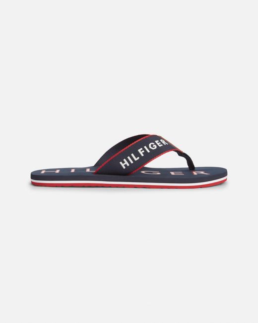 Tommy Hilfiger Blue Sporty Hilfiger Beach Sandals for men