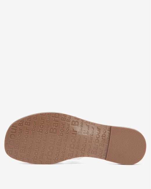 Barbour White Ives Sandals