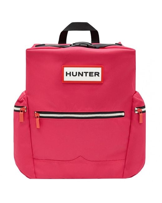 Hunter Pink Original Mini Top Clip Backpack - Nylon