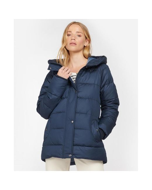 Barbour Tidepool Quilted Jacket in Navy (Blue) | Lyst UK