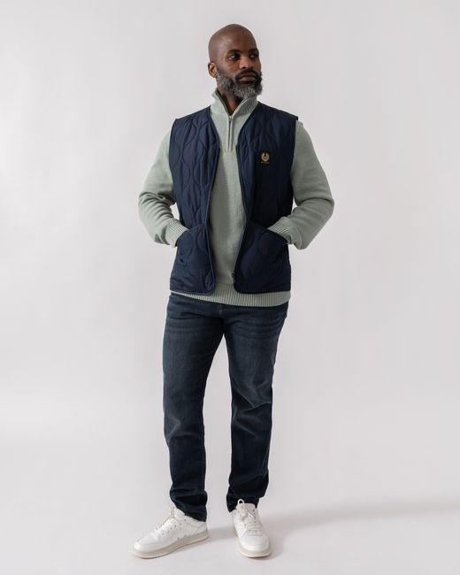 Belstaff Blue Base Gilet for men