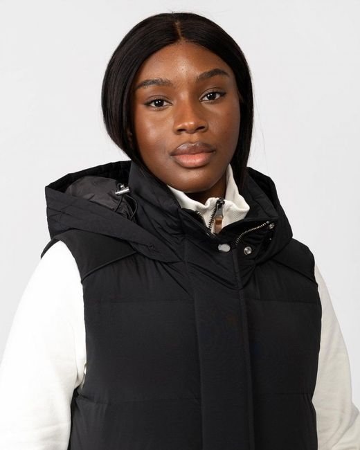 Woolrich Black Alsea Down Vest Size: L