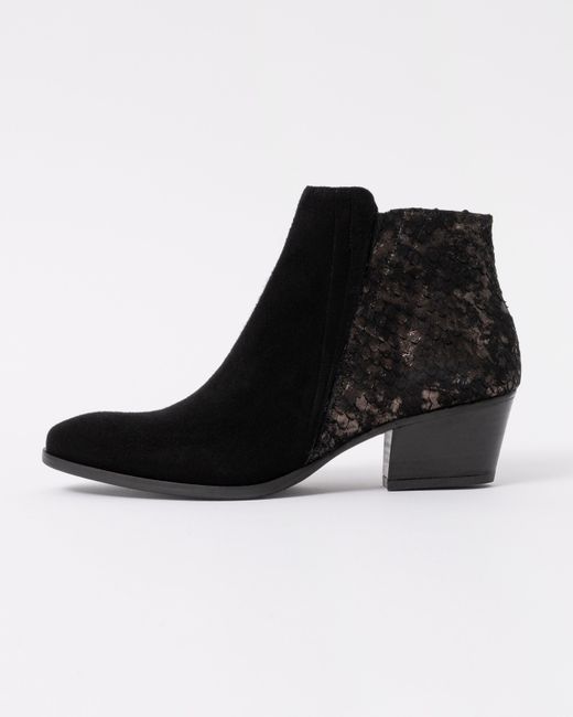 Elia B Black Urban Ankle Boot