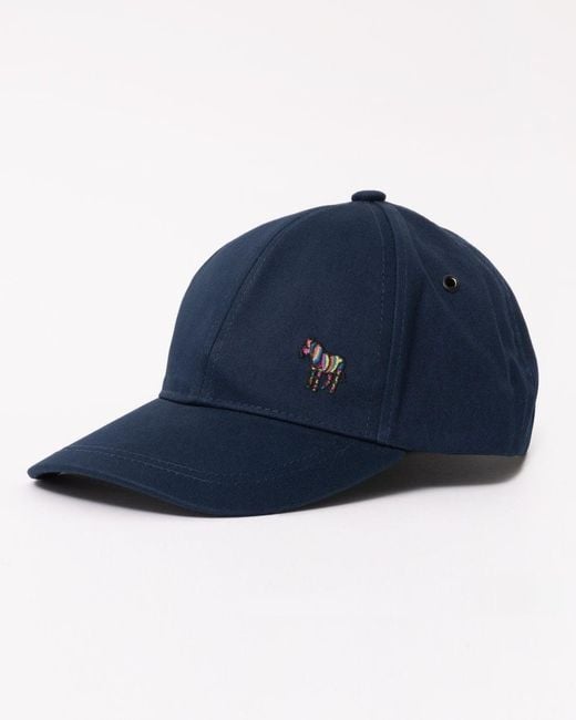 Paul Smith Blue Zebra Baseball Cap for men