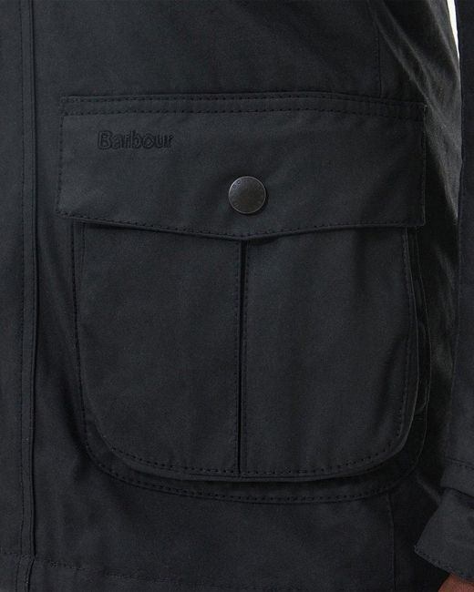 Barbour Blue Corbridge Wax Jacket for men