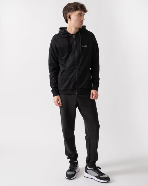 Boss Black Authentic Zip Up Loungewear Hoodie 50545573 for men
