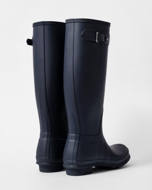 Hunter Blue Original Tall Wellies