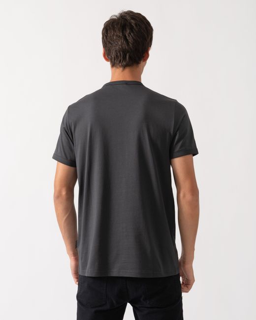 Fred Perry Gray Ringer T-Shirt for men