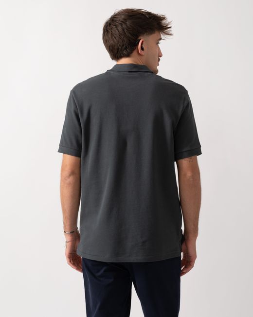 Paul Smith Black Ps Regular Fit Short Sleeve Zebra Polo Shirt for men