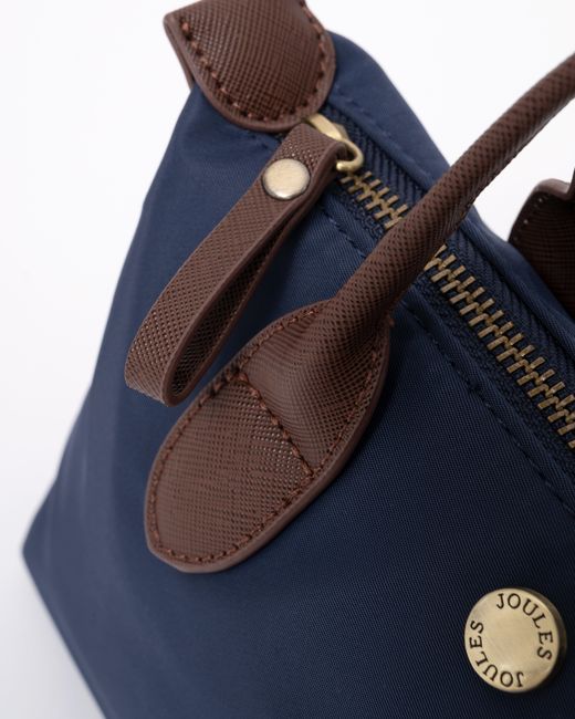 Joules Blue Edie Mini Crossbody Handbag