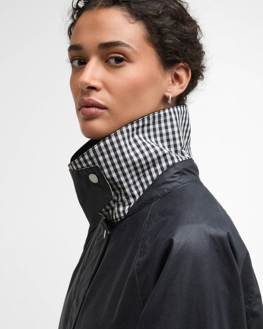 Barbour Blue Wren Wax Jacket