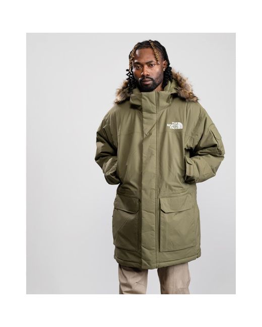 The North Face Green M Recycled Mcmurdo Jacket for men