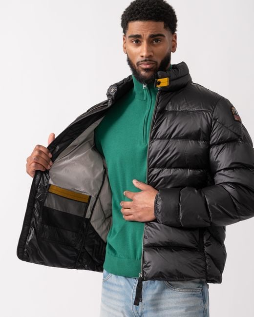 Parajumpers Black Dillon Down Jacket for men