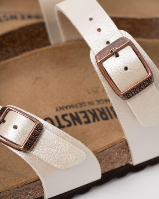 Birkenstock White Mayari Bf Sandals