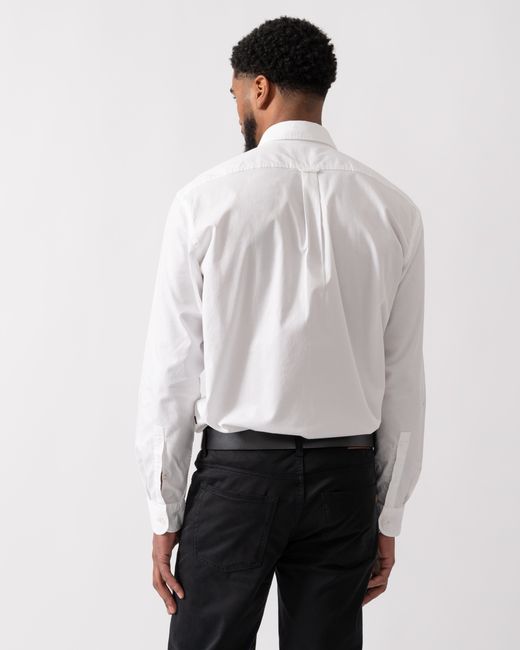 Boss White Rickert Regular-Fit Shirt for men