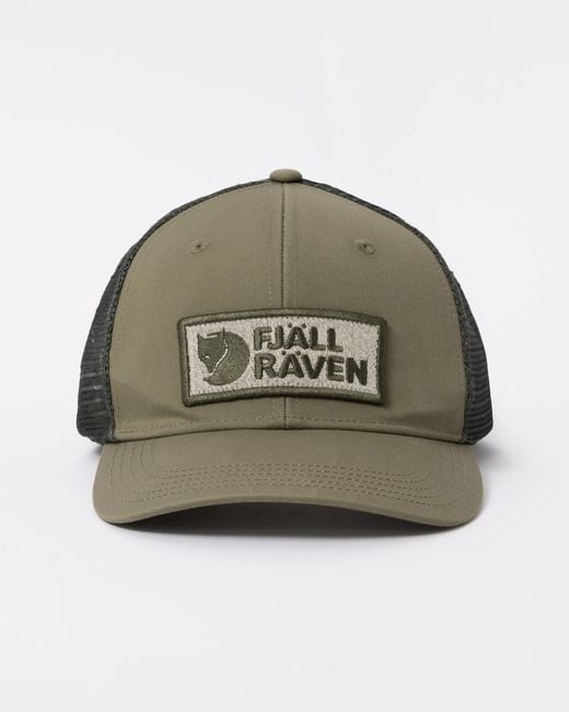 Fjallraven Green Langtradarkeps Cap