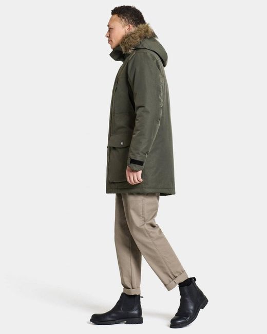 Didriksons Marco 3 Unisex Parka in Green | Lyst