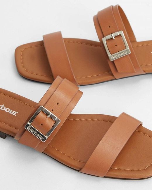 Barbour Brown Louise Sandals