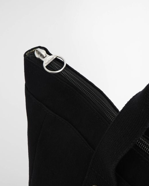 Barbour Black Olivia Backpack