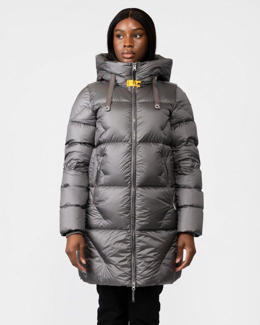 Parajumpers Black Janet Long Down Jacket