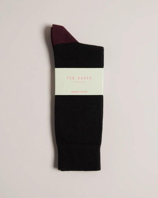 Ted Baker Black Corecol Socks for men