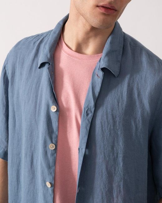Paul Smith Blue Ps Short Sleeve Casual Fit T-Shirt M2R-695U-P22354 for men
