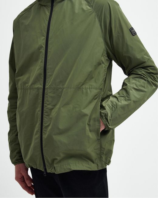 Barbour Green Beckett Showerproof Jacket for men
