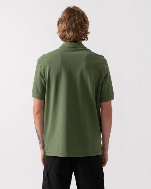 Paul Smith Green Ps Regular Fit Short Sleeve Organic Cotton Zebra Polo Shirt for men