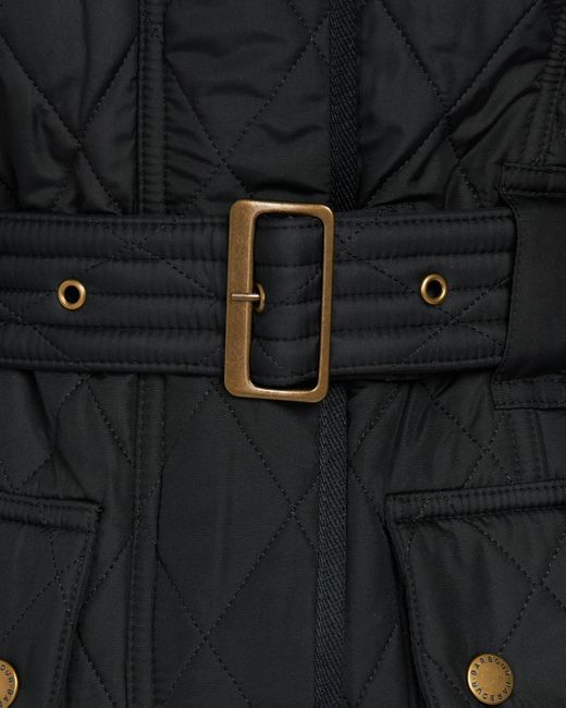 Barbour Black Tourer Polarquilt