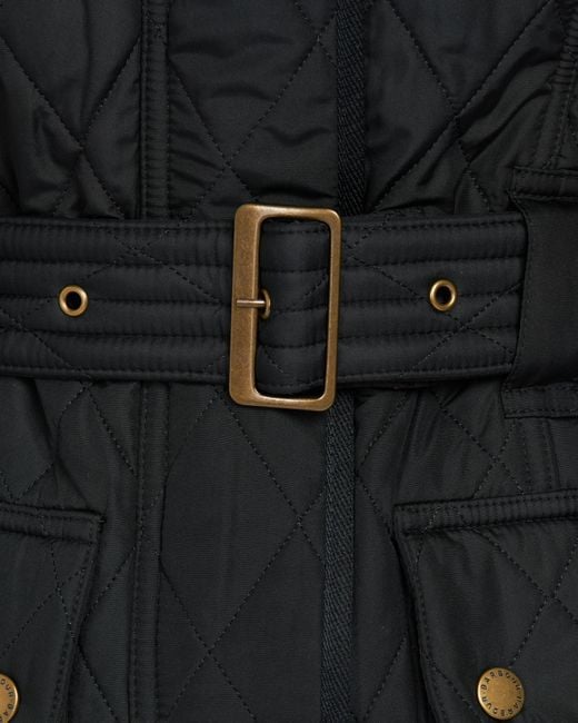 Barbour Black Tourer Polarquilt