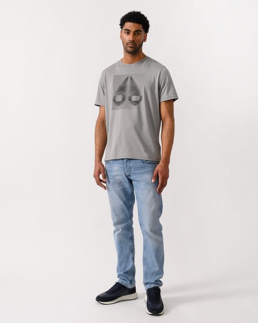 Moose Knuckles Gray Raydaze T-Shirt for men