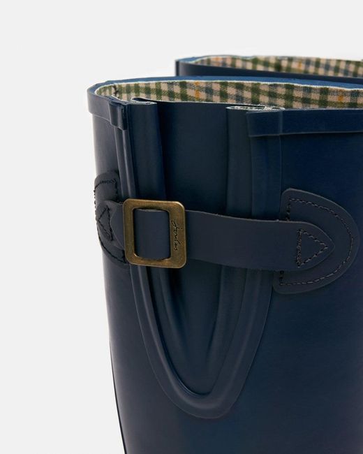 Joules Blue Houghton Adjustable Tall Wellies