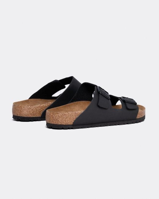 Birkenstock Black Arizona Birko-Flor Sandal