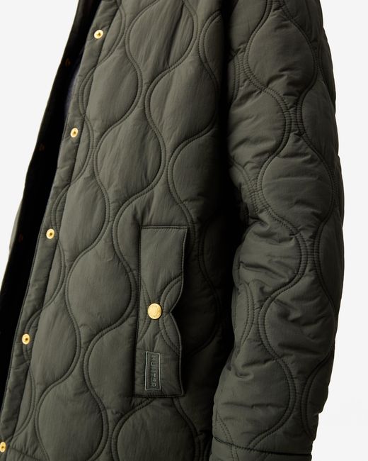 Hunter Black Witton Quilted Jacket