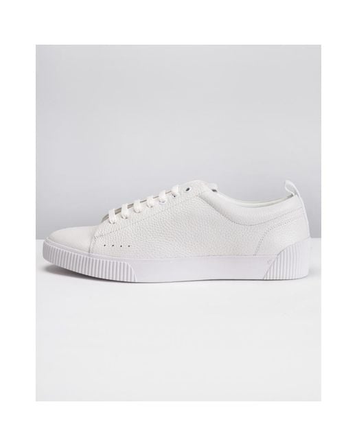 hugo boss zero white trainers