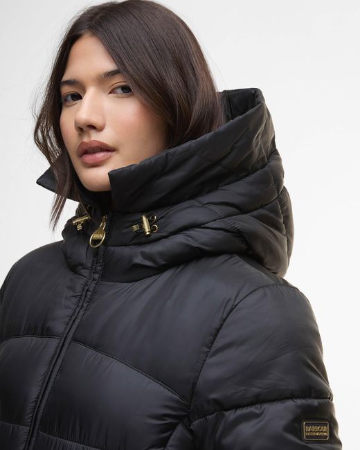 Barbour Black Anastasia Puffer Jacket