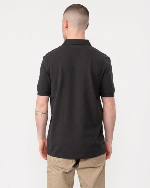 Fred Perry Black Plain Signature Polo Shirt for men