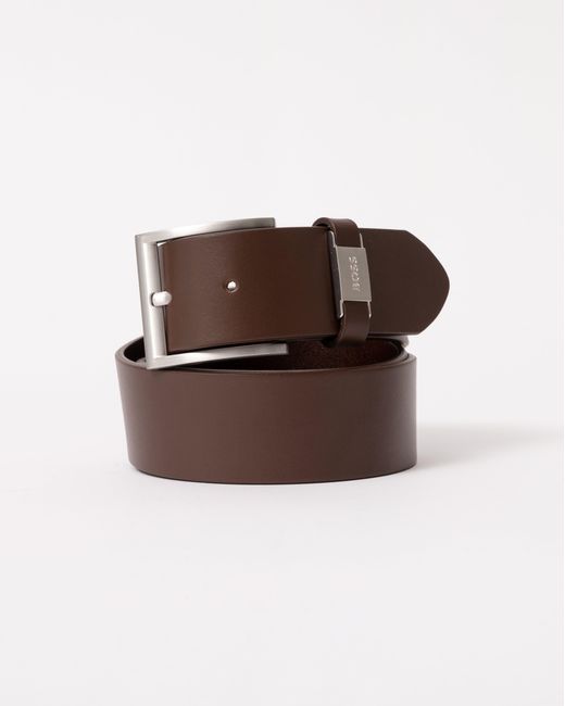 Boss Brown Connio Leather Belt Nos for men