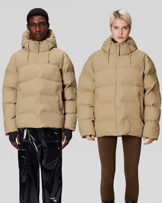 Rains Natural Alta Puffer Jacket