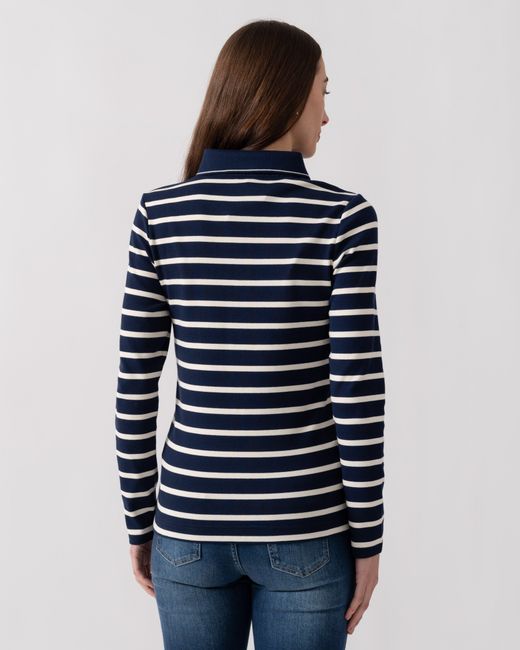 Joules Blue Fairfield Ribbed Polo